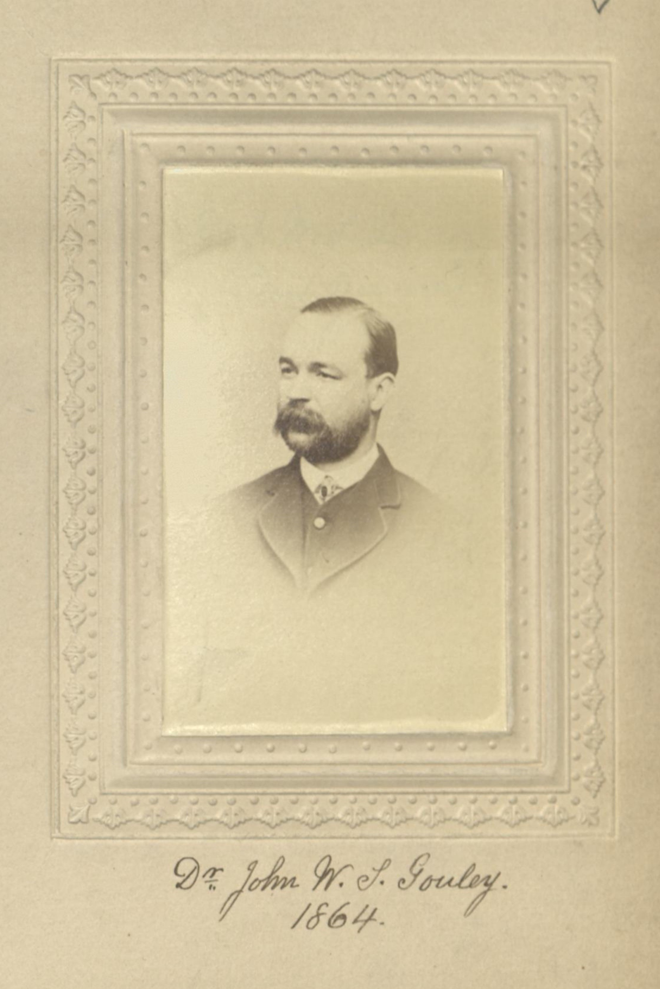 Member portrait of John W. S. Gouley